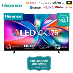 Hisense 75 Inch 4K QLED TV 75Q6Qken