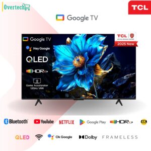 TCL 75 Inch 4K QLED Smart Google TV 75T6C