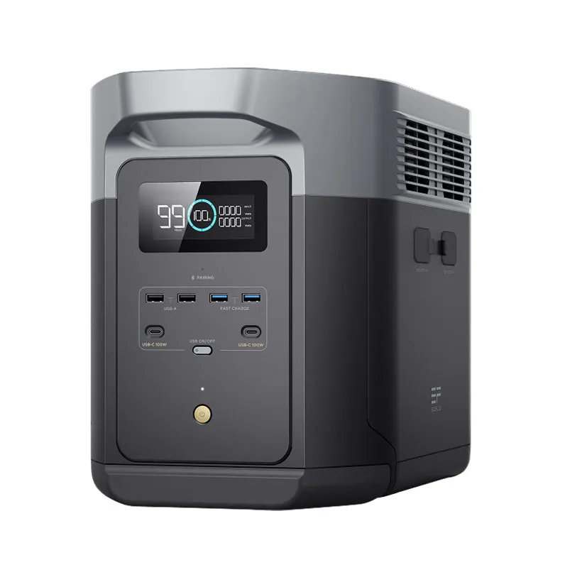 EcoFlow E2000 – Portable Power Station (2048Wh, 2400W) – EFE2000-UK