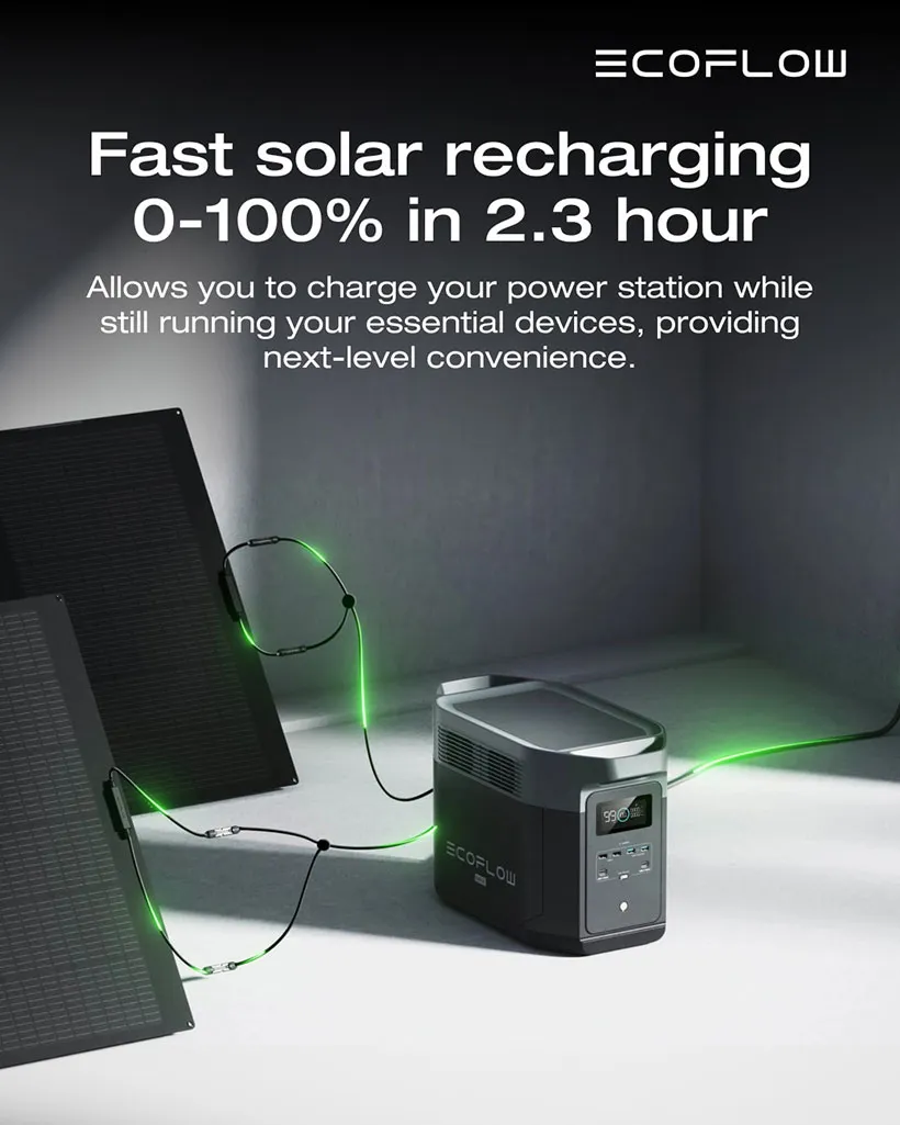 EcoFlow E2000 – Portable Power Station (2048Wh, 2400W) – EFE2000-UK - Image 8