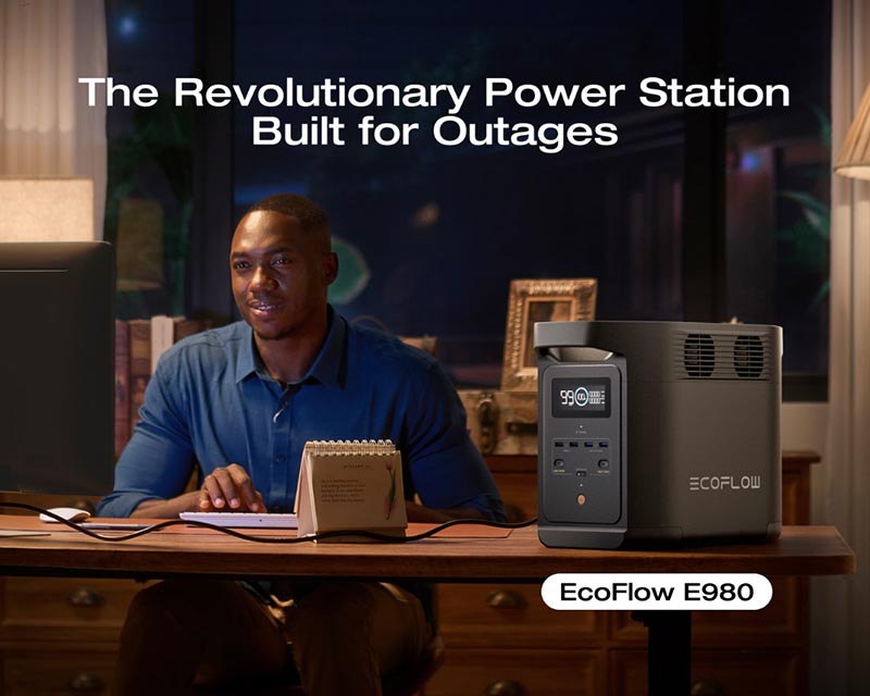 ECOFLOW E980 Portable Power Station 500W 980Wh - Image 7