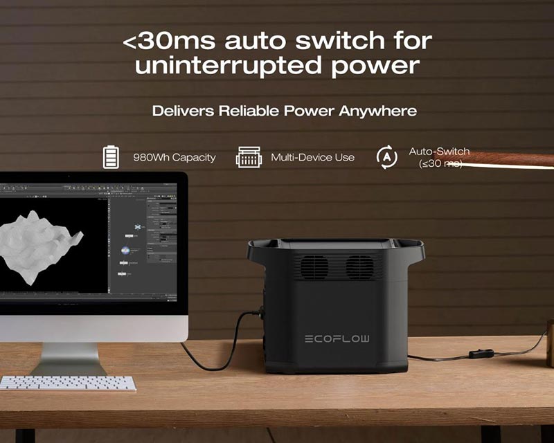 ECOFLOW E980 Portable Power Station 500W 980Wh - Image 11