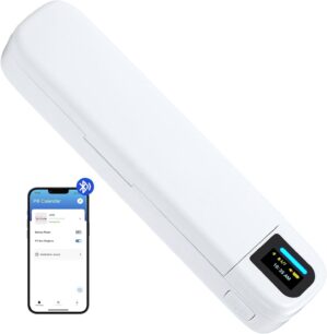 Smart Pill Organizer with Alarm, Bluetooth Daily Once a Day Pill Box 7 Day with APP